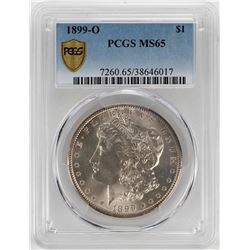 1899-O $1 Morgan Silver Dollar Coin PCGS MS65