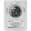 Image 2 : 2019-W $25 Rev. Proof Palladium Eagle PCGS PR70 First Day Issue Jim Licaretz Signature