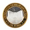 Image 2 : .999 Fine Silver Mirage Las Vegas, Nevada $10 Limited Edition Gaming Token