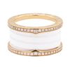 Image 1 : BVLGARI 18KT Rose Gold 0.50 ctw Diamond Ring