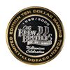 Image 1 : .999 Silver Eldorado Hotel and Casino $10 Casino Gaming Token Limited Edition
