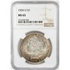 Image 1 : 1904-O $1 Morgan Silver Dollar Coin NGC MS65 Nice Toning