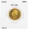 Image 1 : 1882 Italy 20 Lira Gold Coin