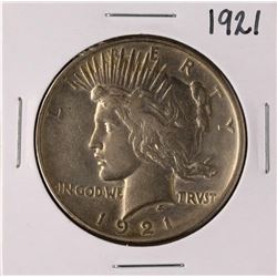 1921 $1 Peace Silver Dollar Coin