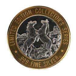.999 Fine Silver Grand Casino $10 Limited Edition Collector's Series Gaming Token