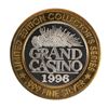 Image 2 : .999 Fine Silver Grand Casino $10 Limited Edition Collector's Series Gaming Token