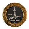 Image 2 : .999 Silver Stratosphere Las Vegas, NV $10 Casino Limited Edition Gaming Token