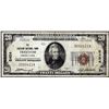 Image 1 : 1929 $20 National Bank of Freedom, Pennsylvania CH# 5454 National Currency Note