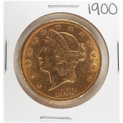 1900 $20 Liberty Head Double Eagle Gold Coin