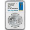 Image 1 : 2018 South Africa Krugerrand Silver Coin NGC MS69 First Day of Issue