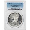 Image 1 : 1987-S $1 Proof American Silver Eagle Coin PCGS PR69DCAM