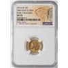 Image 1 : 2016-W Mercury Dime Gold Centennial Commemorative Coin NGC SP70 Early Releases