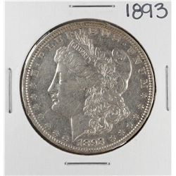 1893 $1 Morgan Silver Dollar Coin