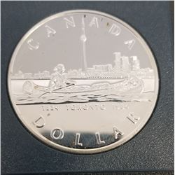 1984 (1834) Canadian one Dollar Toronto 15oth Anniv