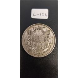 Canadian Half Dollar 1949