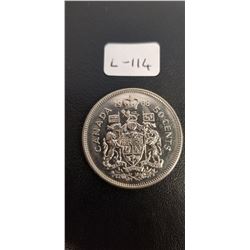 Canadian Half Dollar 1968