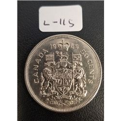 Canadian Half Dollar 1959