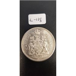 Canadian Half Dollar 1962