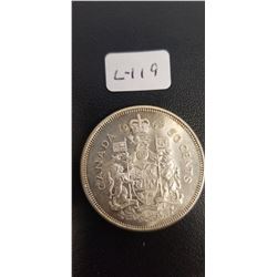 Canadian Half Dollar 1963