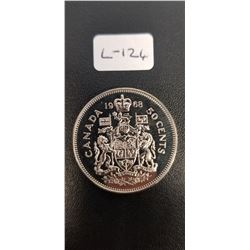 Canadian Half Dollar 1968