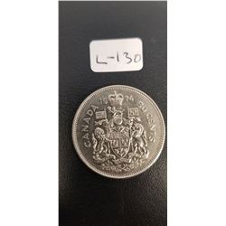 Canadian Half Dollar 1975