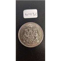Canadian Half Dollar 1977