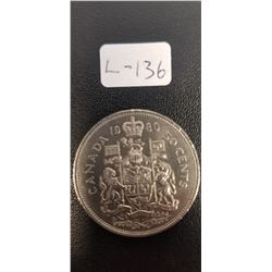 Canadian Half Dollar 1981