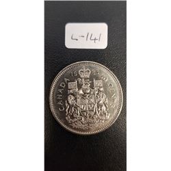 Canadian Half Dollar 1986