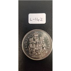 Canadian Half Dollar 1987
