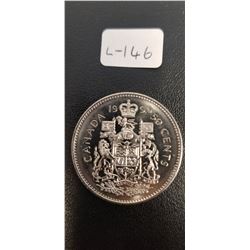 Canadian Half Dollar 1991