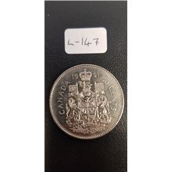 Canadian Half Dollar 1992