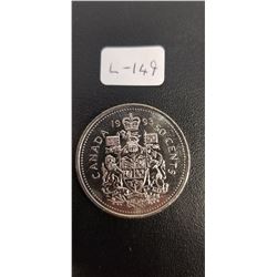 Canadian Half Dollar 1994