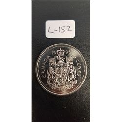 Canadian Half Dollar 1997