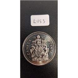Canadian Half Dollar 1998