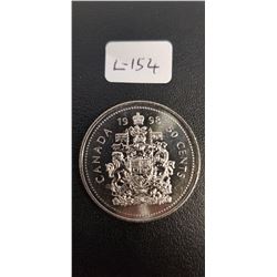 Canadian Half Dollar 1999