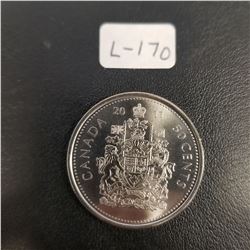 Canadian Half Dollar 2012