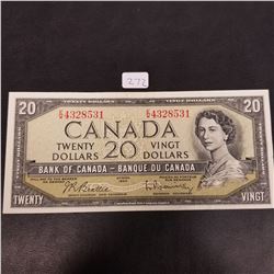 Canadian $20 note 1954