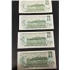 Image 2 : Canadian $1 Bill 1973 Quantity 4