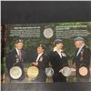 Image 2 : 2005 Year of the Veteran Collector Card Set 6 coins total uncirculated