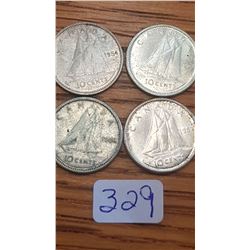 4 Canada Dimes