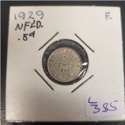 1929  Newfoundland nickel