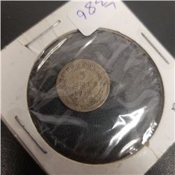 1912 NEwfoundland nickel