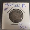 Image 1 : 1904 Newfoundland dime