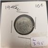 Image 1 : 1945 Newfoundland dime