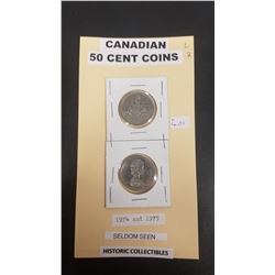 5- cents 1974 and 1975