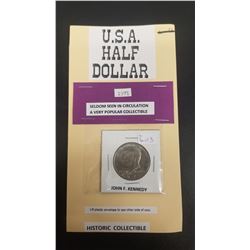 1971 U.S. John F. Kennedy 50cents