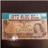 Image 1 : 1973 Canadian $1.00 banknote- last year of issue.