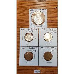 5 coins South Africa