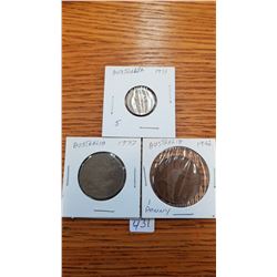 3 coins Australia