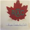 Image 3 : Scrap Book with misc. badges from RCAF, United Nations Badge, Canadian Shoulder Flashes, to Minor